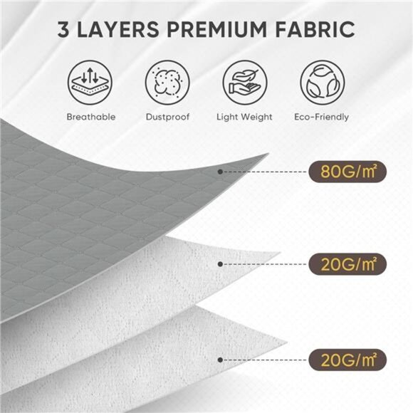 2 Pack Clothes Storage Bags, 24 Gallon Storage Containers with Handle Sturdy - Picture 4 of 7